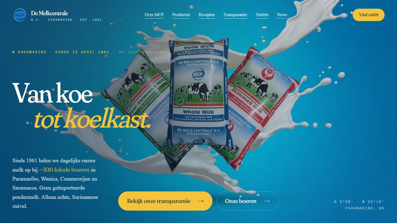 Screenshot van Melk Centrale